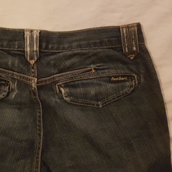 Made in USA | Guess Premium Dark Blue Jeans w/ Back Pocket Flaps - 26 - Picture 5 of 15